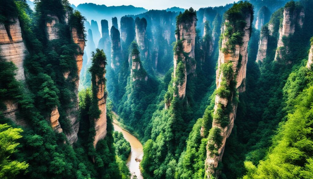 张家界定远景区